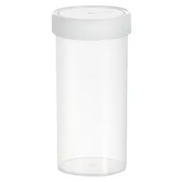 Multi-purpose container, max. volume: 500 ml, (LxØ): 150 x 70 mm, graduated, PP, transparent