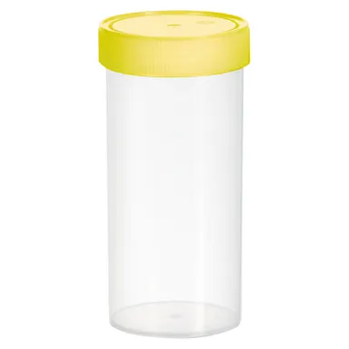 Multi-purpose container, max. volume: 500 ml, (LxØ): 150 x 70 mm, graduated, PP, transparent