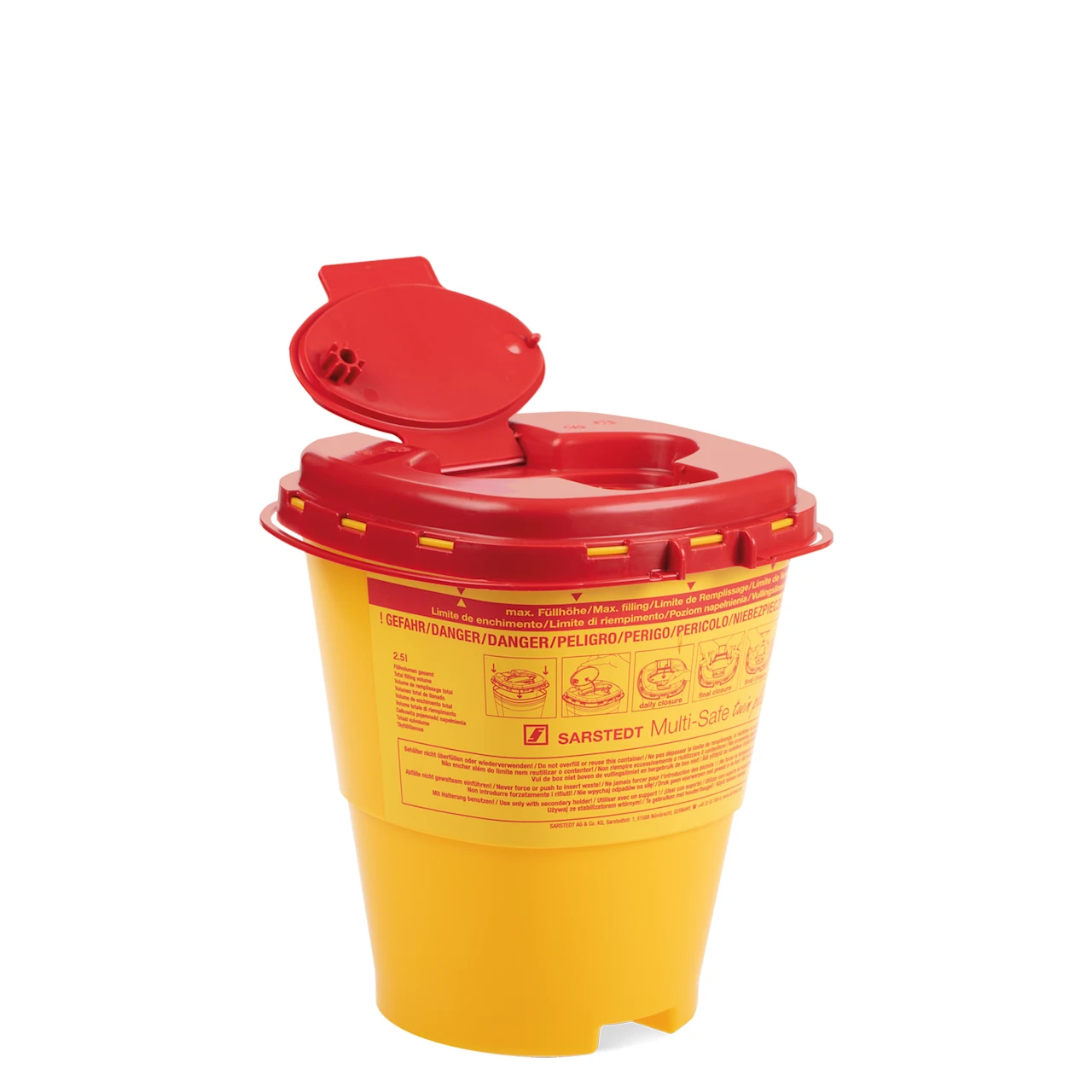 Récipient d’élimination, Multi-Safe twin plus, 2.500 ml