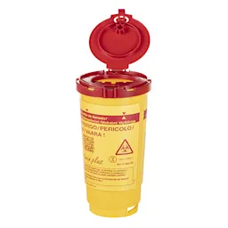 Disposal container, Multi-Safe twin plus, 500 ml, biohazard labelling