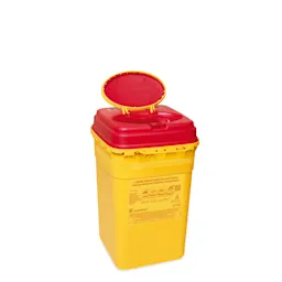 Recipiente de descarte, Multi-Safe euroMatic®, 4.000 ml, rotulagem de risco biológico