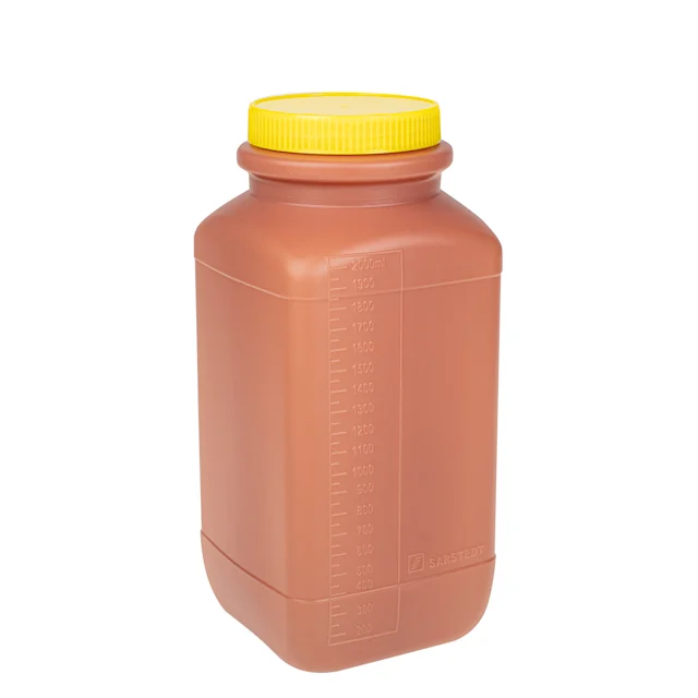 Контейнер для сбора мочи, 2 l, коричневый(-ая), да