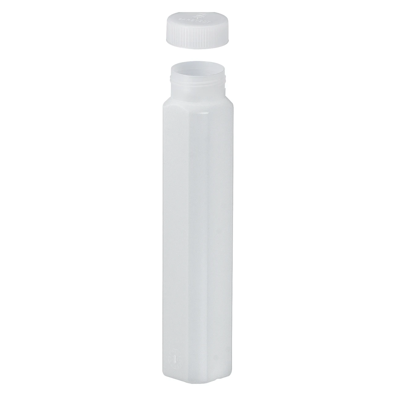 Mailing container, with absorbent liner, length: 179 mm, Ø opening: 28 mm, cap enclosed