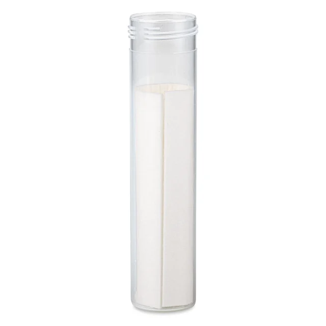 Schutzgefäß, transparent, Bauform: rund, mit Saugeinlage, Länge: 126 mm, Ø Öffnung: 30 mm, ohne Verschluss