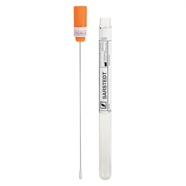 Swabs, no medium, stem material: aluminium