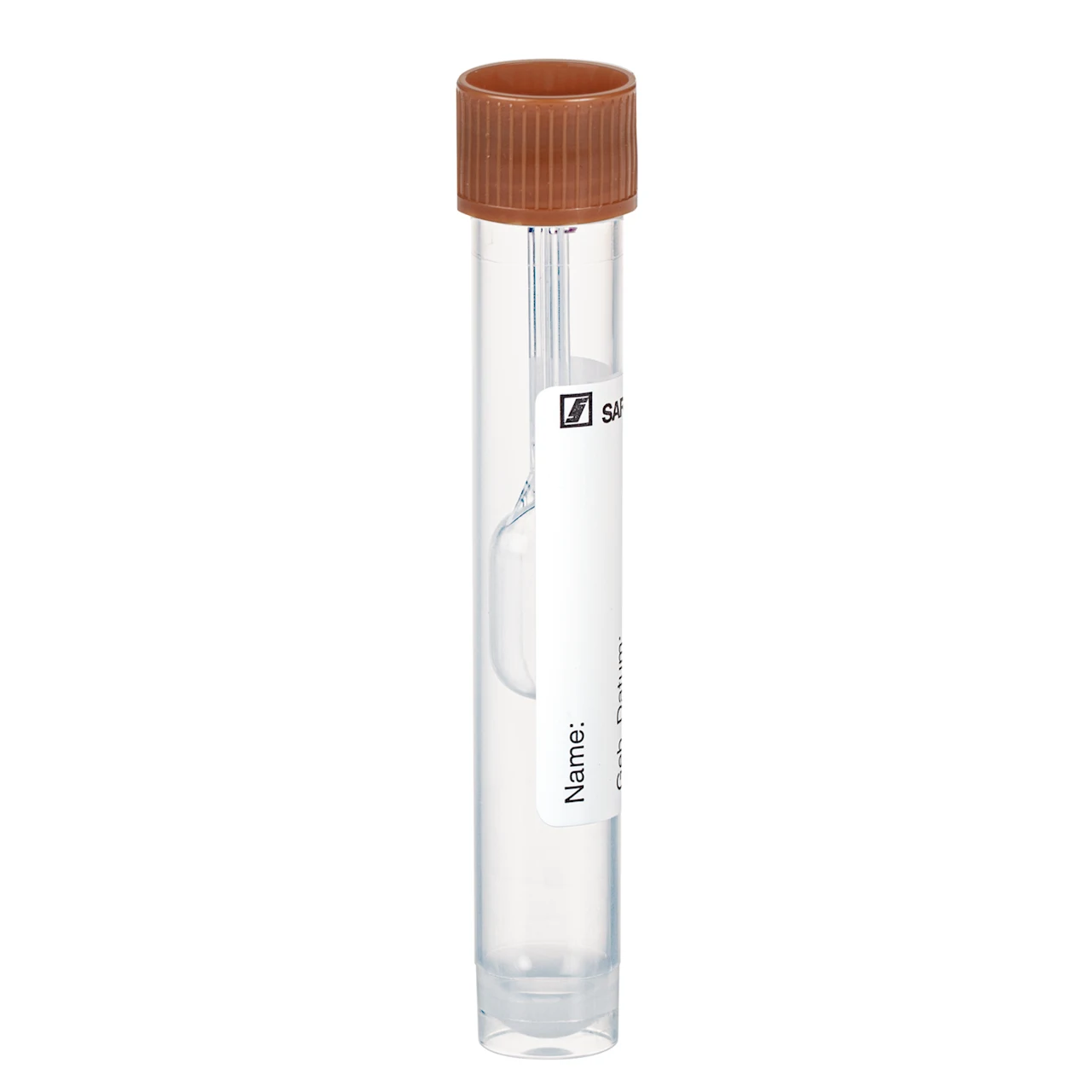 便チューブ, 付き 専用チェアスプーン（1ml）, スクリューキャップ, (LxØ)： 101 x 16.5 mm, 透明