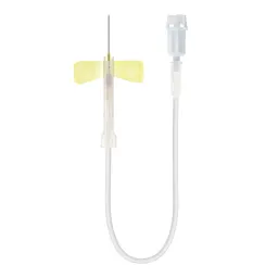 Safety-Multifly® needle, 20G x 3/4'', yellow, tube length: 200 mm, 1 piece(s)/blister
