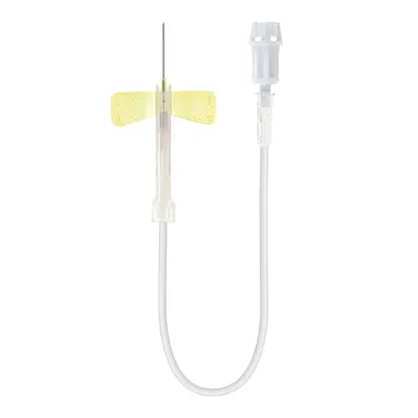 Safety-Multifly® needle, 20G x 3/4'', yellow, tube length: 200 mm, 1 piece(s)/blister