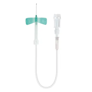 Safety-Multifly® needle, 21G x 3/4'', green, tube length: 200 mm, 1 piece(s)/blister