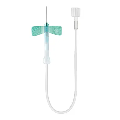 Safety-Multifly® needle, 21G x 3/4'', green, tube length: 240 mm, 1 piece(s)/blister