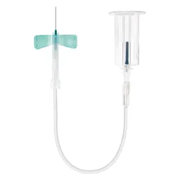 Safety-Multifly® needle, 21G x 3/4'', green, tube length: 200 mm, 1 piece(s)/blister