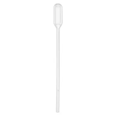 Transfer pipette, 1 ml, (LxW): 115 x 10 mm, LD-PE, transparent