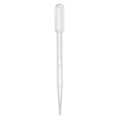 Transfer pipette, 3.5 ml, (LxW): 155 x 15 mm, LD-PE, transparent