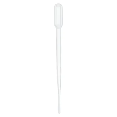 Transfer pipette, 2 ml, (LxW): 154 x 11 mm, LD-PE, transparent