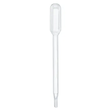 Transfer pipette, 1 ml, (LxW): 87 x 10 mm, LD-PE, transparent
