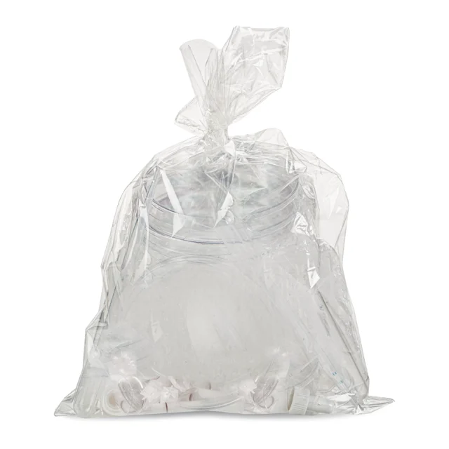 Sacs autoclavables, 40 l, (L x l) : 780 x 600 mm, PP, transparent, sans impression