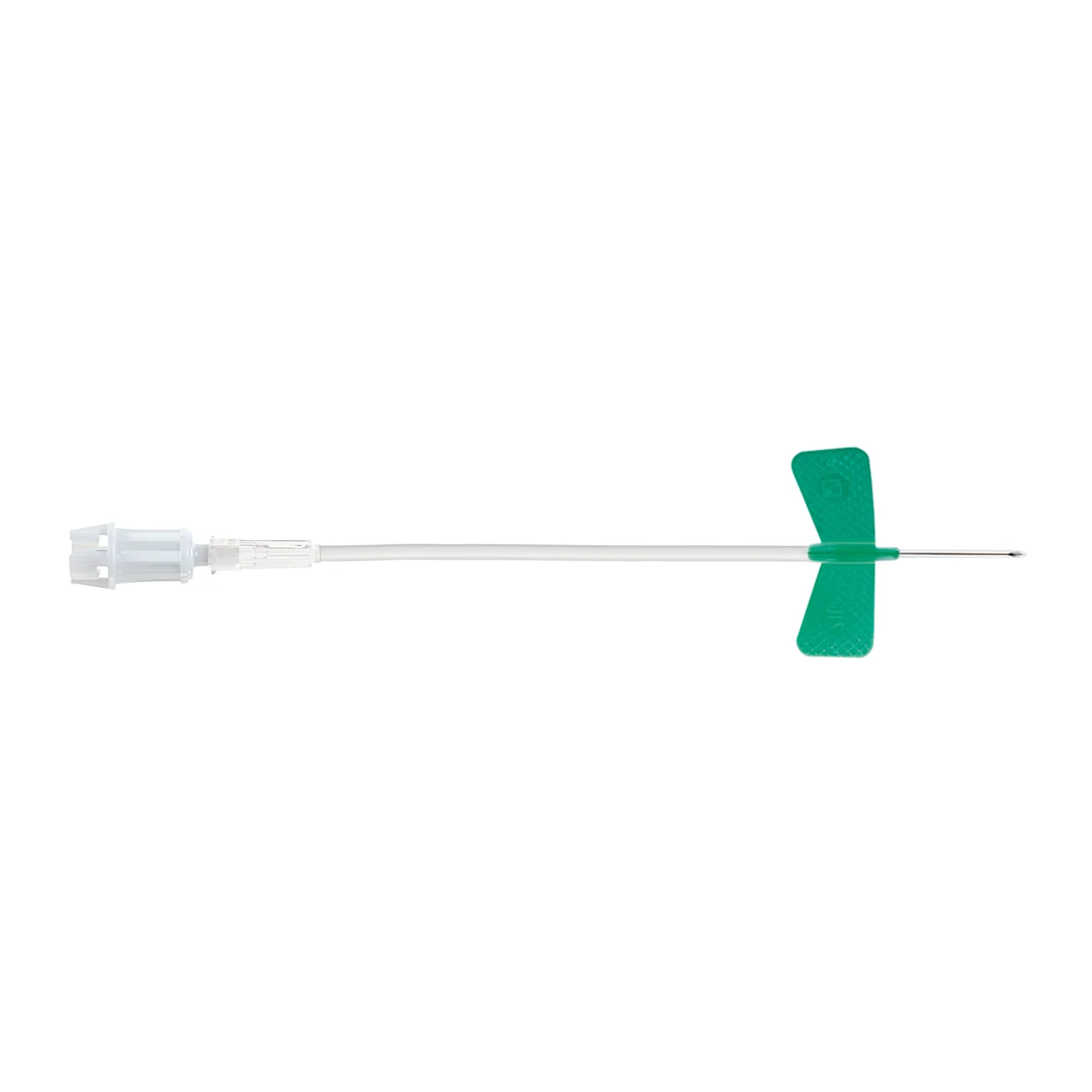 Multifly®-カニューレ, 21G x 3/4'', 緑, ホースの長さ： 80 mm, 1 個/ブリスター