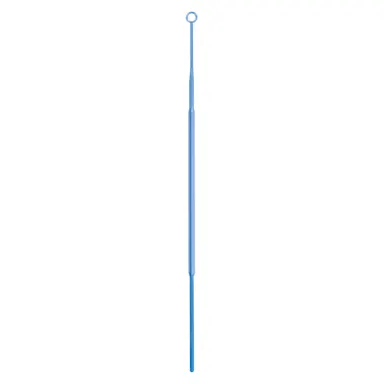 Inoculation loop, 10 µl, PS, blue, sterile