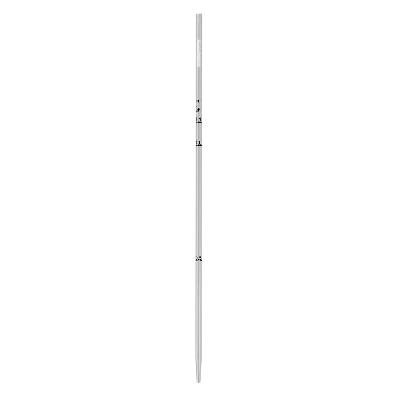 デメテルピペット, レース付き、パッド付き, 1,1 ml, 不毛, 25 個/袋