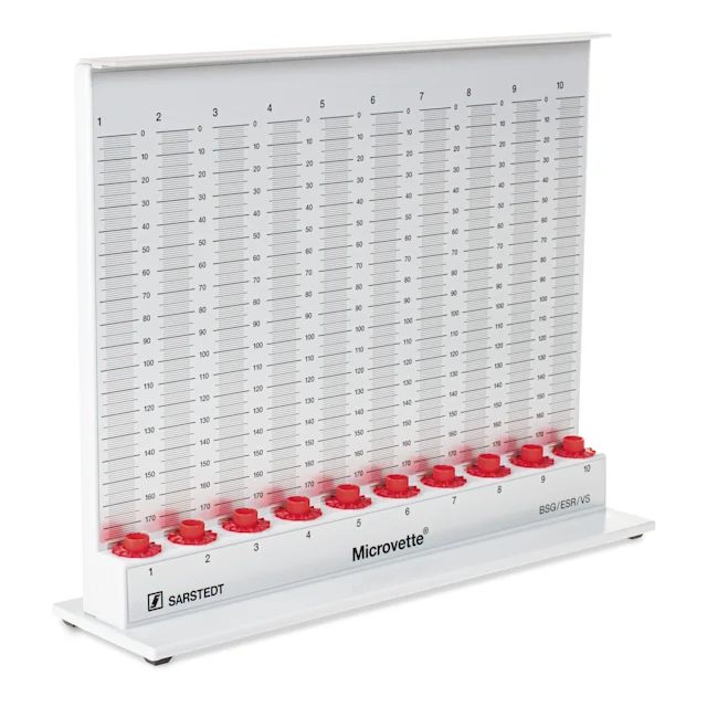 ESR rack, suitable for Microvette®, 10 measuring stations