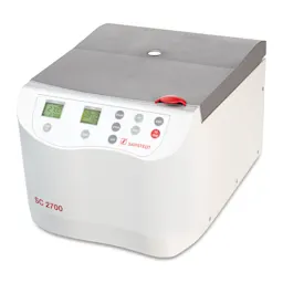 Centrifuge, SC 2700, supply voltage: 115 - 230 V, 2 preset programmes and 1 variable programme