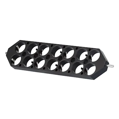 Block rotor, for 14 tubes up to 28 mm diameter, for SARMIX® M 2000