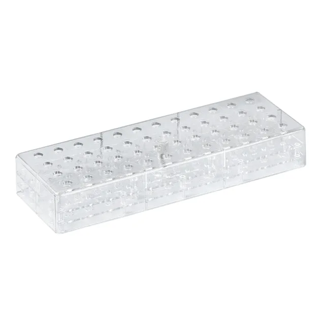 Rack, PC, format: 12 x 4, suitable for Reaction tubes 8 mm Ø e.g. REF 72.699, 72.735