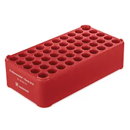 Block Rack D13, Ø opening: 13 mm, 5 x 10, red