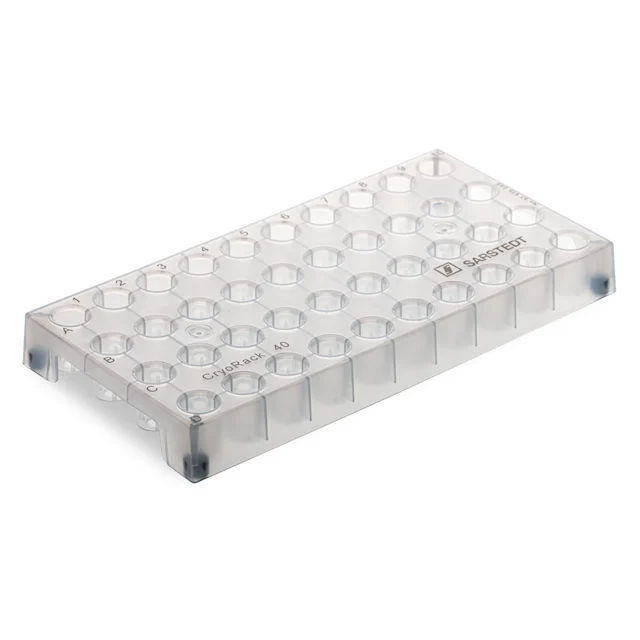 CryoRack 40, PP, Размер сетки: 10 x 4, подходящий для Пробирки CryoPure