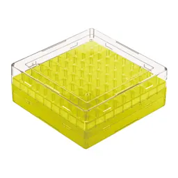 Cryobox, 132 x 132 x 53 mm, format: 9 x 9, for 81 collection tubes
