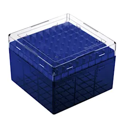 Cryobox, 132 x 132 x 95 mm, format: 9 x 9, for 81 collection tubes