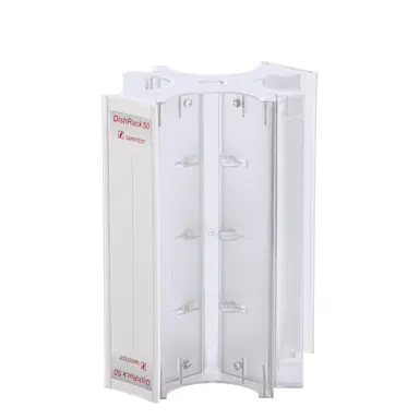 DishRack, height: 240 mm, transparent, for 52 petri dishes with 92 mm Ø