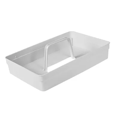 Safety tray, without insertion plate