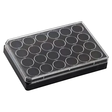 lumox® multiwell, Cell culture plate, with foil base, 24 well, 20 piece(s)