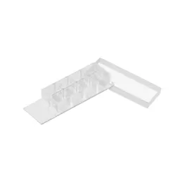x-well cell culture chamber, 8 wells, on lumox® slide, removable frame