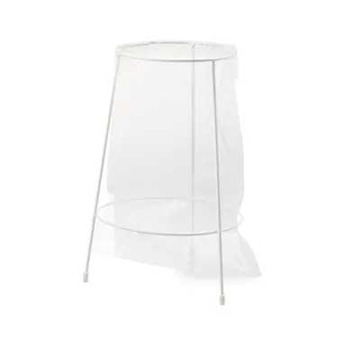 Support, pour sac autoclavable 300 x 200 mm (réf. 86.1197), résine époxy, blanc