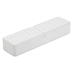 Rack, styrofoam, format: 20 x 5, suitable for S-Monovette® Ø 11 mm