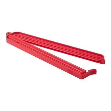 Closure clip, (LxW): 220 x 12 mm, PA