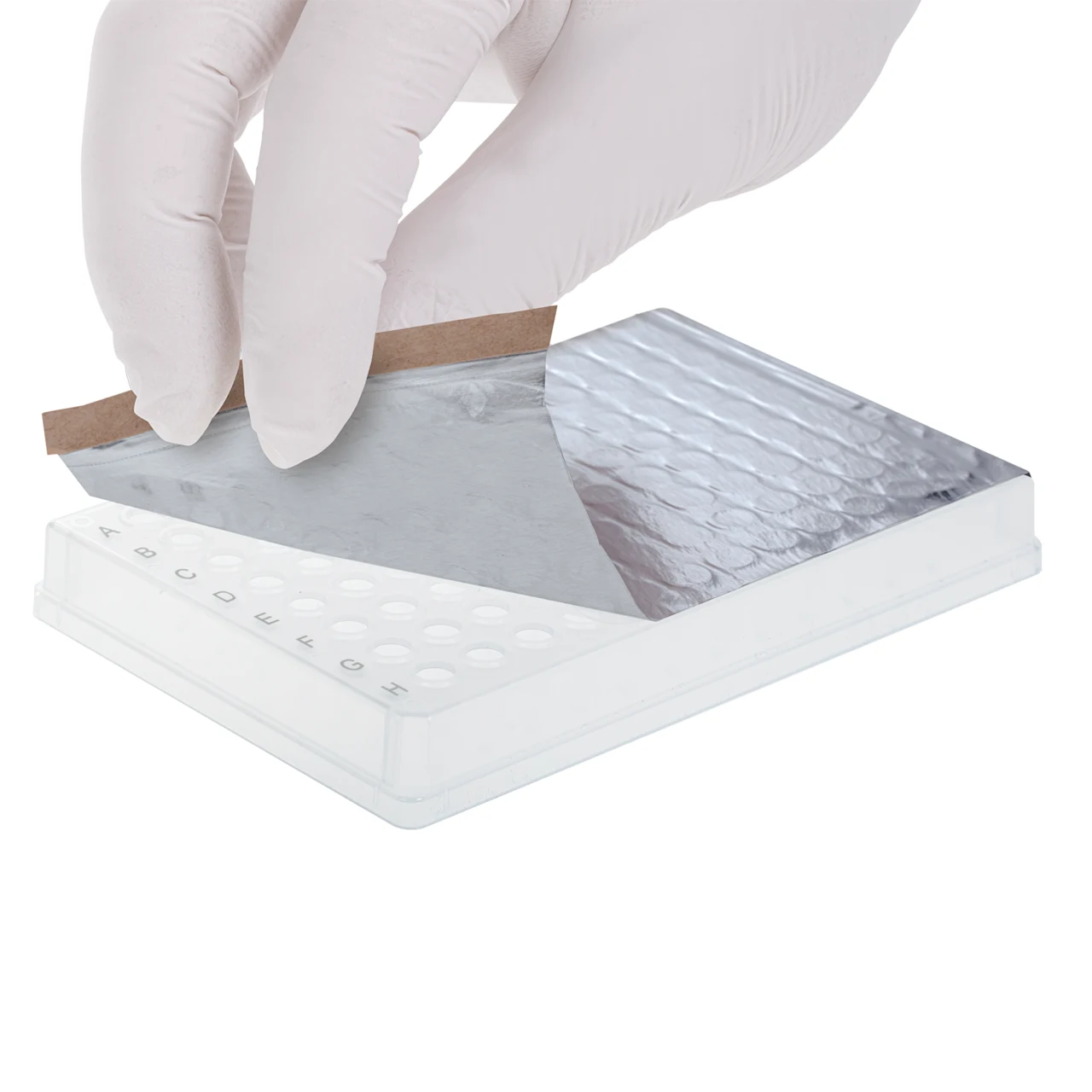 Film aluminium, exempt de DNase/RNase, matériau : aluminium, aluminium, perforable