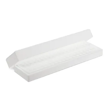 Rack, styrofoam, format: 20 x 5, suitable for tubes Ø 10.8 mm