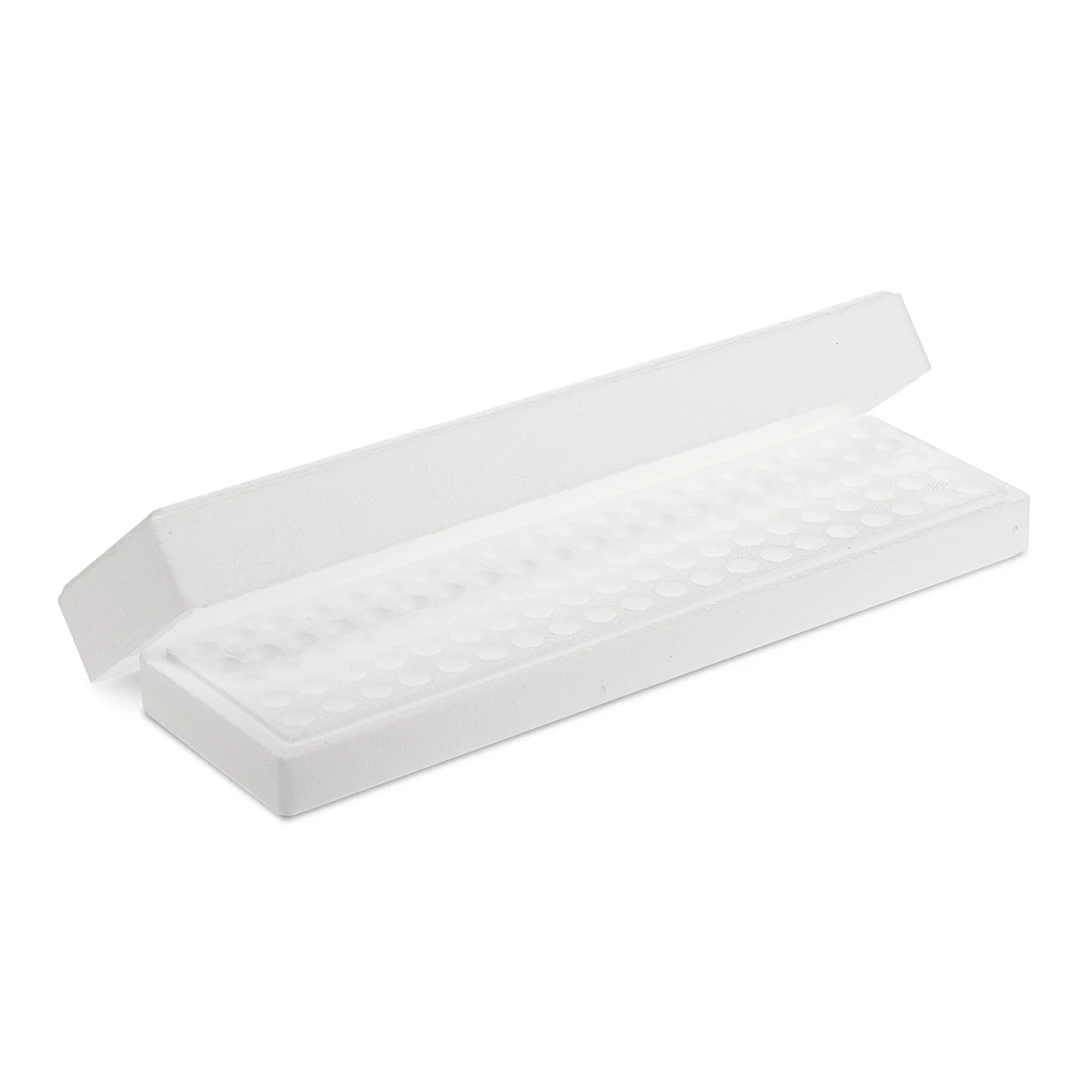 Portoir, polystyrène expansé, format : 20 x 5, compatible avec tubes Ø 10,8 mm