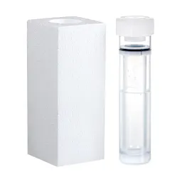Conteneur d’expédition réfrigéré pour capillaires pour gaz du sang, S-Monovette® jusqu’à 105 x Ø 18 mm, transparent, longueur : 50 mm