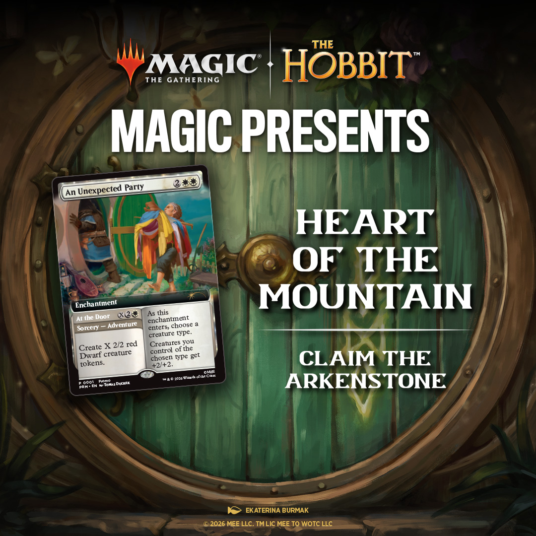 Magic: The Gathering EXPERT LEVEL ポスター Magic: The Gathering® | The Hobbit™ Marketing Kit and Promotional