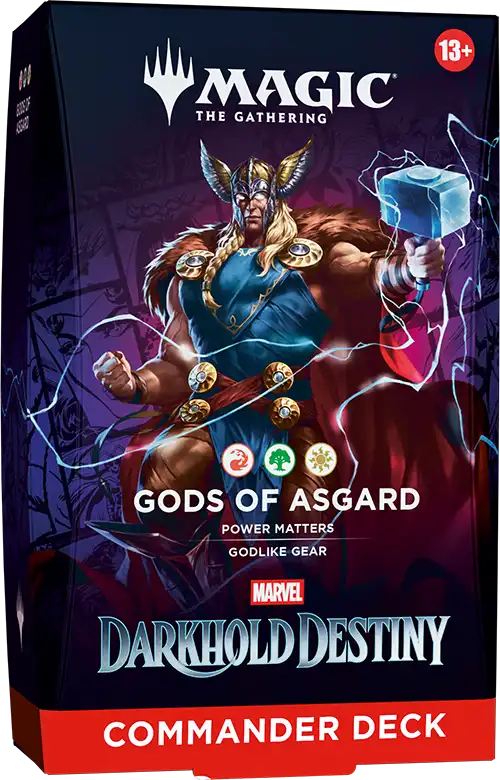 Commander kaladė Gods of Asgard