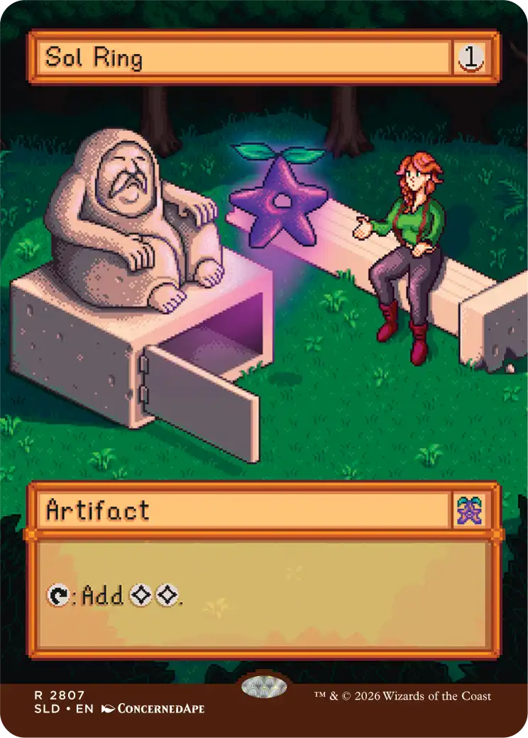 Sol Ring – ukázka konkrétní sady Welcome to Stardew Valley