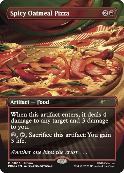 mtg 稀少 フルFOIL 4枚セット ピリ辛オートミールピザ プロモ tmt Magic: The Gathering® | Teenage Mutant Ninja Turtles – Dates