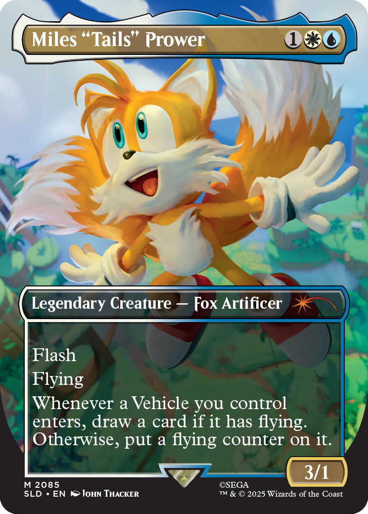 〈未開封〉MTG SecretLair Sonic Foil 英語版3種セット MTG】Secret Lairでソニックとコラボセットが3種類販売！収録