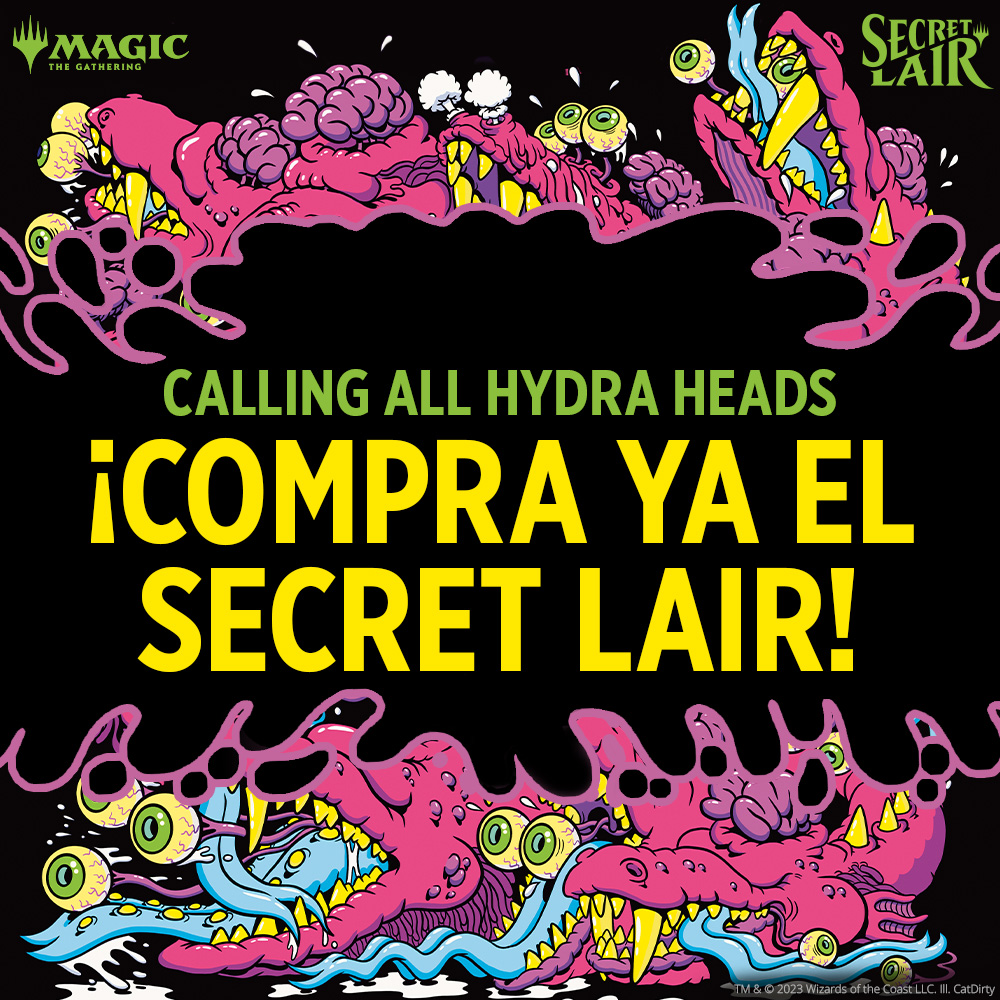 マジック：ザ・ギャザリング mtg SECRET LAIR Calling All Hydra Heads Calling All Hydra Heads Rumbles into Game Stores This December