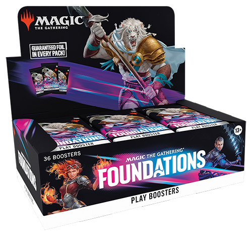 Magic Foundations Play Booster Display con 36 Play Boosters