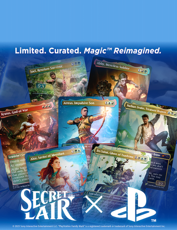 Secret Lair x PlayStation | WPN